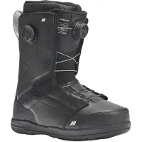 K2 Snowboard - Boots de snowboard all-mountain freeride - Hanford Black pour Homme - Taille 44 - Noir