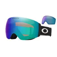 Oakley Flight Deck Pro M Ski Goggles Bleu,Noir Prizm Argon & Prizm Iced/CAT3+CAT2