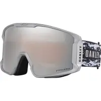 Oakley - Masque de ski - Line Miner L Ayumu Hirano Signature Prizm Black en Silicone - Blanc