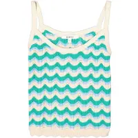 Garcia F50024 Sleeveless Top Vert M Femme