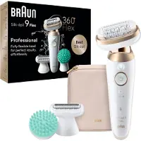Braun Epilateur rechargeable étanche - - SES9-0713D - silk épil 9 flex