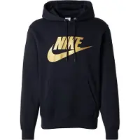 Nike Sweat-shirt 'CLUB' jaune d'or / noir