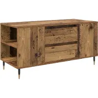 vidaXL Table basse en vieux bois 102 x 44,5 x 50 cm Bois composite