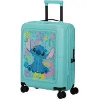 American Tourister trolley Dashpop Disney Spinner 55 / 20 EXP TSA Stitch Flower turquoise
