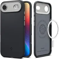 Spigen - Caseology Nano Pop MagSafe - iPhone 17 Air - Black Sesame (Apple iPhone 17), Coque pour téléphone portable, Noir