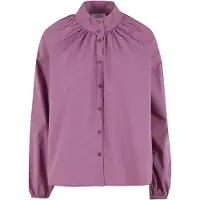 Fynch&Hatton 25101018 Long Sleeve Blouse Violet 40 Femme