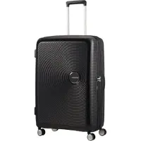 American Tourister Soundbox Valise à 4 Roulettes Extensible 55 cm Bass Black