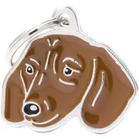 My Family MyFa tegn friends, Chien de gravure, brun (Chien)