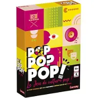 Lansay Games - Pop Pop Pop - Culture - Jeu de société - 16 ans