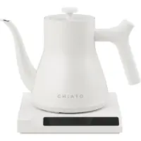 Chiato Bouilloire électrique flowPLAY Classic - 0,6 L, blanche