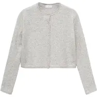 MANGO TEENS Cardigan 'Curly2g' gris clair