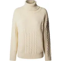 Pepe Jeans pour femme. PL7000053 Pull Caresse blanc cassé (M), Casuel, Acrylique