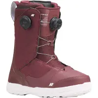 K2 Snowboard - Boots de snowboard all-mountain - Contour Maroon pour Femme - Taille 39 - Bordeaux