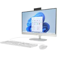 HP Ordinateur 24-cr0112ng, écran 60,5 cm (23,8 pouces), Full HD, processeur Intel Celeron, 8 Go de RAM, disque SSD de 512 Go, système d'exploitation FreeDOS