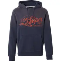Superdry Lo-fi Outdoors Relaxed Fit Hoodie Noir M Homme