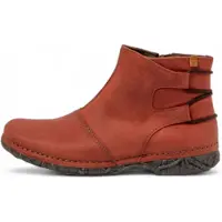 El naturalista pour femme. 2N91712HA005_008 Bottines en cuir N917 Arizona rouge (38), Plat, Aucun, Casuel
