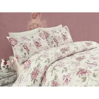 L'essentiel Maison , Begonvilla- EPJ6123, Rose, couettes, 65% coton / 35% polyester