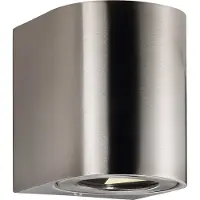 Nordlux Spot monté en surface Canto Acier inoxydable haut et bas