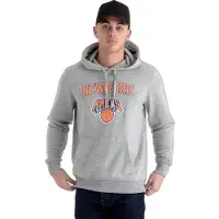 New Era Nba Regular New York Knicks Hoodie Gris M Homme
