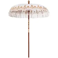 vidaXL Parasol balinais crème 190 x 190 x 260 cm