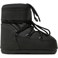 Moon boot - Bottes après-ski - Icon Low Rubber Black - Taille 33-35 - Noir