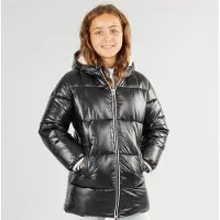 U.S. POLO ASSN. Manteau long matelassé filles - Noir
