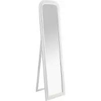 Atmosphera Miroir mural ADELE, dimensions 40x160 cm, couleur argent