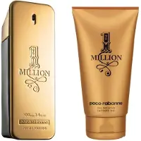 Paco Rabanne 1 Million Edt 100ml + 100 Ml-giftset Eau De Parfum Doré Homme