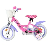 Volare Minnie, la plus mignonne de tous les temps Vélo enfant - Fille - 12 pouces - Rose