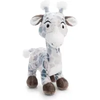Nici Peluche Girafe Winny Winterfur 20cm debout - bleu - Peluche douce - Adorable peluche pour câliner & jouer - Superbe idée cadeau pour enfants & adultes - 62414