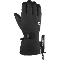 Millet - Gants de ski en GORE-TEX et PrimaLoft&reg; - Grands Montets Pro GTX Glove Black en Cuir - Taille S - Noir