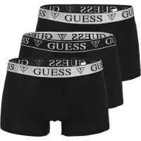 GUESS Boxers noir / blanc