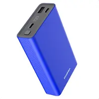 IMoshion Ultra Series Aluminium Powerbank 20.000 mAh - Quick Charge en Power Delivery - Bleu cobalt