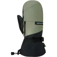 Dakine - Moufles de ski en GORE-TEX - Titan Gore-Tex Mitt Mulled Basil pour Homme en Cuir - Taille S - Kaki