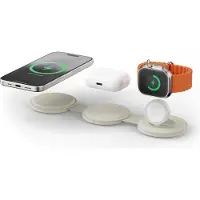 Satechi Onthego 3-in-1 Wireless Charger Beige