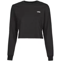 Vans T-shirt JUNIOR V LS CROP femmes - Noir - EU XL