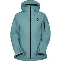 SCOTT Explorair 3L, veste imperméable, femme, bleu clair