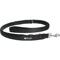 Petlando Laisse pour chien Mesh, 2.3 m, noir (M, Chien, Général)