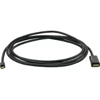 Kramer C-MDP/HM/UHD Series C-MDP/HM/UHD-3 - Câble adaptateur (0.90 m), Câble vidéo, Noir