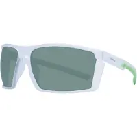 Timberland lunettes de soleil en plastique blanc TB9333 6726R