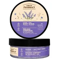 Green Pharmacy Corp Lavendel- und Leinöl-Peeling 200 ml (200 ml)