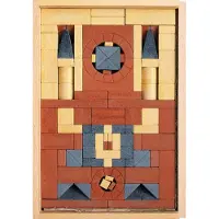 Goki Jeu de construction complémentaire 6A - Jouet éducatif Carton Multicolore