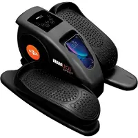 MediaShop VibroLegs Elliptical - Mini vélo d'appartement - vélo elliptique motorisé pour faire plus d'exercice tout en restant assis - vélo d'appartement pour le télétravail et les loisirs
