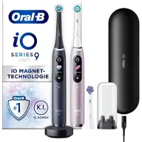 Oral-B iO Series 9 Black Onyx/Rose Quartz avec 2ème pièce à main