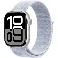 Apple Watch Series 10 4G 42 mm Argent Boucle Sport