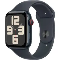 Apple Watch SE 2024 4G 44 mm Minuit Bracelet Sport M/L