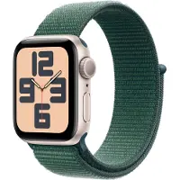 Apple Watch SE 2024 40 mm Lumière Stellaire Boucle Sport