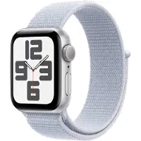 Apple Watch SE 2024 40 mm Argent Boucle Sport