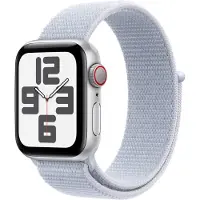 Apple Watch SE 2024 4G 40 mm Argent Boucle Sport