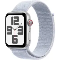 Apple Watch SE 2024 4G 44 mm Argent Boucle Sport